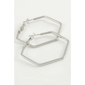 Beşgen Halka Küpe 5,5 cm