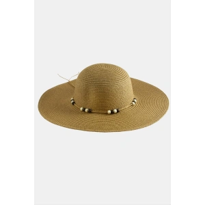 Boncuk Hasır Şapka