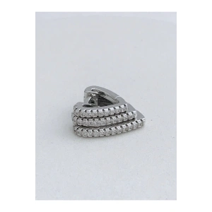 Çelik 3lü Kalp Küpe