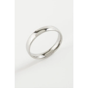 Çelik Alyans Yüzük 4 mm