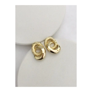 Çelik Salyangoz Küpe