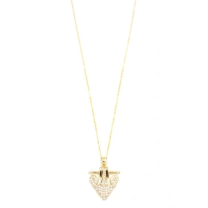 Çelik Serenay Kolye - Altın