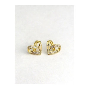 ÇelikMinimal Kalp Küpe