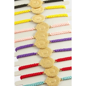 Çeyrek Makrome Örgülü Bileklik