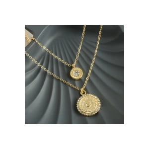 Çeyrek Yeni Sezon İkili Kolye