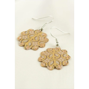 Çiçek Bakır Küpe