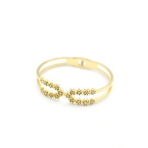 Çiçek Bilezik - Altın