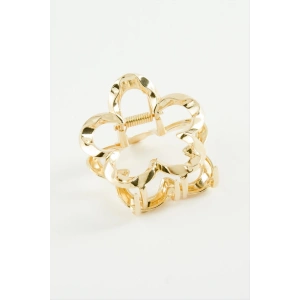 Çiçek Burgulu Metal Mandal Toka 6 cm