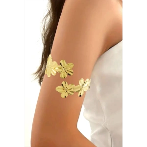 Çiçek Figürlü Üst Kol Pazu Bilekliği