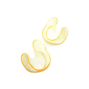 Çiçek Küpe - Turuncu