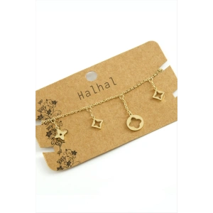 Çiçek Lüks Çelik Halhal