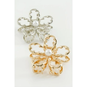 Çiçek Metal Mandal Toka 6 cm