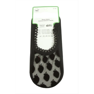 Çilek Dantel Babet Çorap