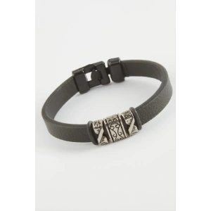 Çini Desenli Kaliteli Suni Deri Bileklik