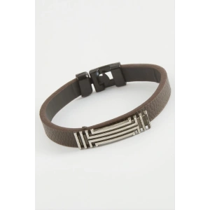 Çizgili Kaliteli Suni Deri Bileklik