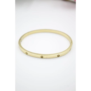 CRT Model Taşsız İnce  Bilezik - Altın