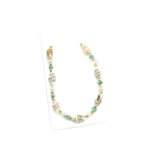 Deniz Kabuğu Halhal - Su Yeşili