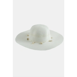 Deniz Kabuğu Hasır Şapka