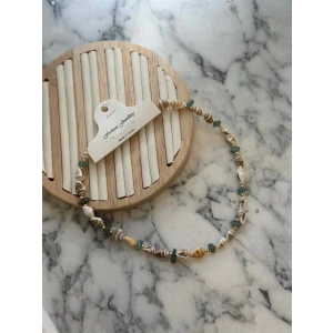 Deniz Kabuğu Kolye - Yeşil