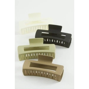 Dikdörtgen Renkli Mandal Toka 11 cm