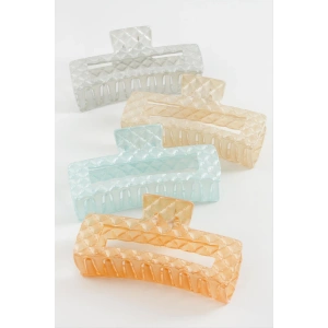 Dikdörtgen Renkli Mandal Toka 12 cm