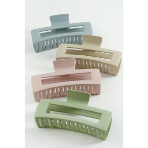 Dikdörtgen Renkli Mandal Toka 12 cm