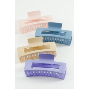 Dikdörtgen Renkli Mandal Toka 12 cm