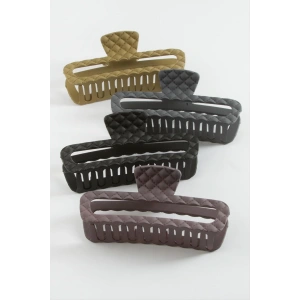 Dikdörtgen Renkli Mandal Toka 13 cm