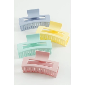 Dikdörtgen Renkli Mandal Toka 8 cm