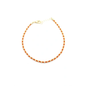 Dorika Boncuk Halhal - Turuncu