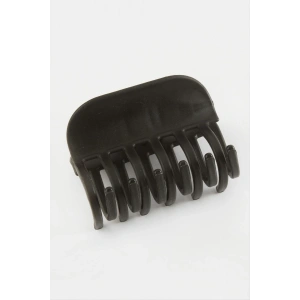 Düz Siyah Renkli Mandal Toka 6 cm