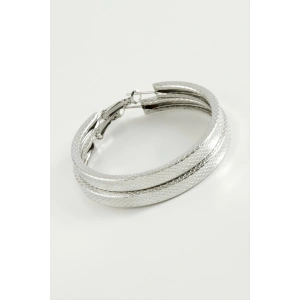 Ezme Kare Halka Küpe 5,5 cm