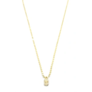 Ezme Zincir Yıldız Kolye - Altın