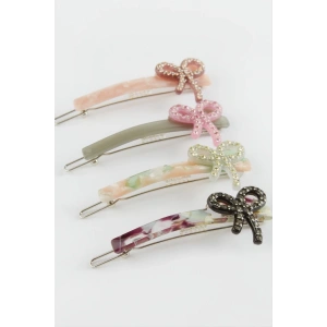 Fiyong Taşlı Klipsli Toka