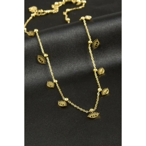 Göz Lüks Çelik Kolye