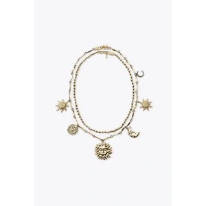 Güneş Kolye - Altın