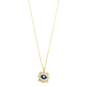 Güneş Kolye - Altın