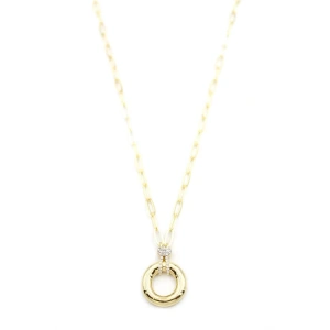 Halka Kolye - Altın