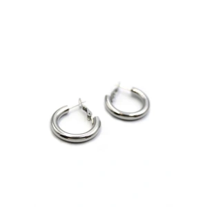 Halka Küpe - 2 cm - Gümüş