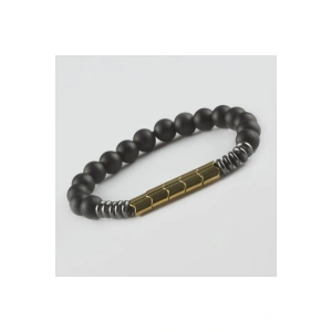 Hematit - Mat Onix Doğaltaş Bileklik