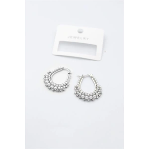 İncili Küpe - Gümüş