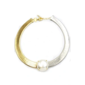 İncili Tasma Kolye - ÇOK RENKLİ