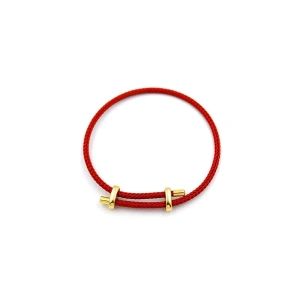 İp Bileklik - Bordo