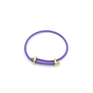 İp Bileklik - Mor