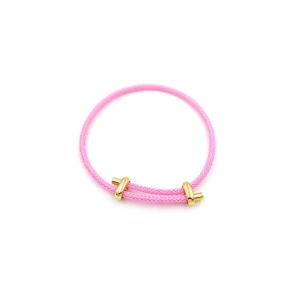 İp Bileklik - Pembe