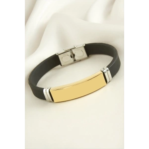 İsim Yazılabilir Silikon Çelik Bileklik