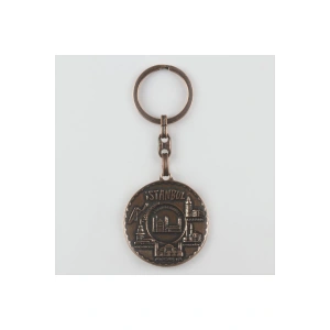 İstanbul Figürlü Metal Anahtarlık