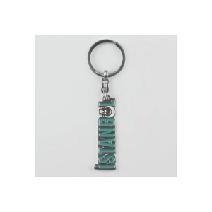 İstanbul Figürlü Metal Anahtarlık