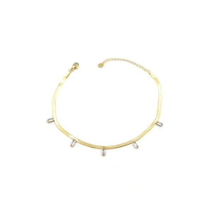 İtalyan Zincir Halhal - Altın