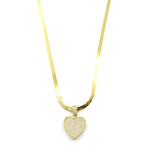 Kalp Kolye - 14K Altın